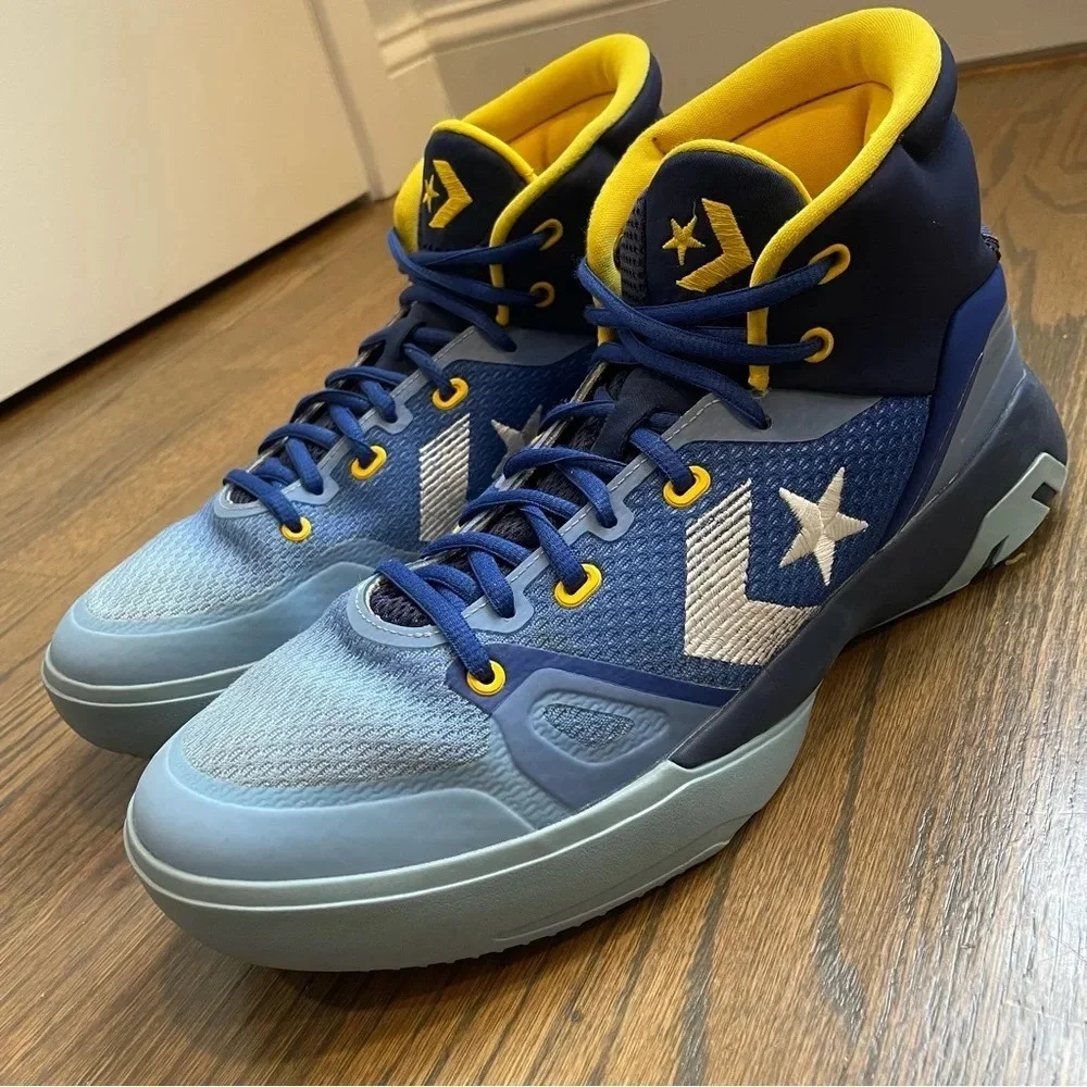 Converse G4 Heart Of The City Basketball Shoes Size Sea Blue Sizes Men 11 W 12.5 CONVERSE G4 HI HEART OF THE CITY BASKETBALL MEN SHOES BLUE  main image 3